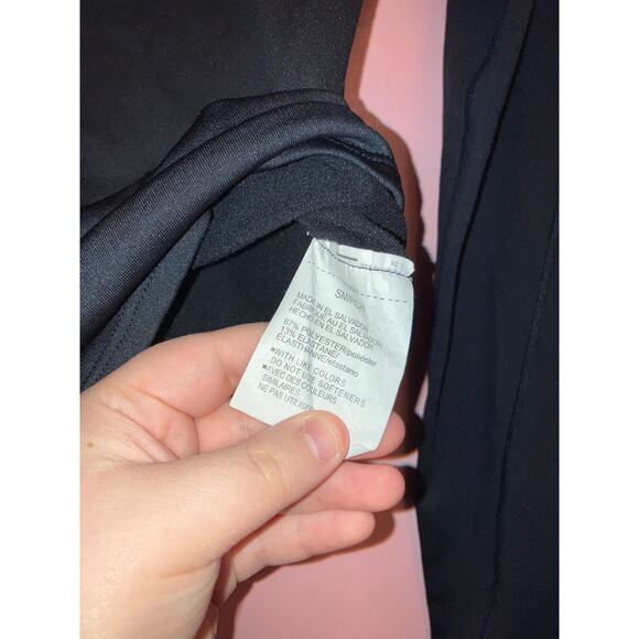 Under Armour ColdGear Black Fitted Fleece Lined Long Sleeve Top Size Small - Picture 6 of 6